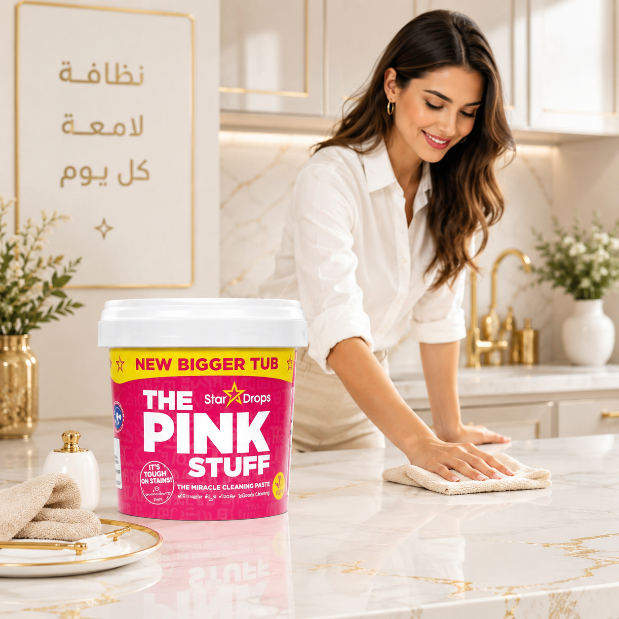 معجون التنظيف Pink Stuff – 850 غرام